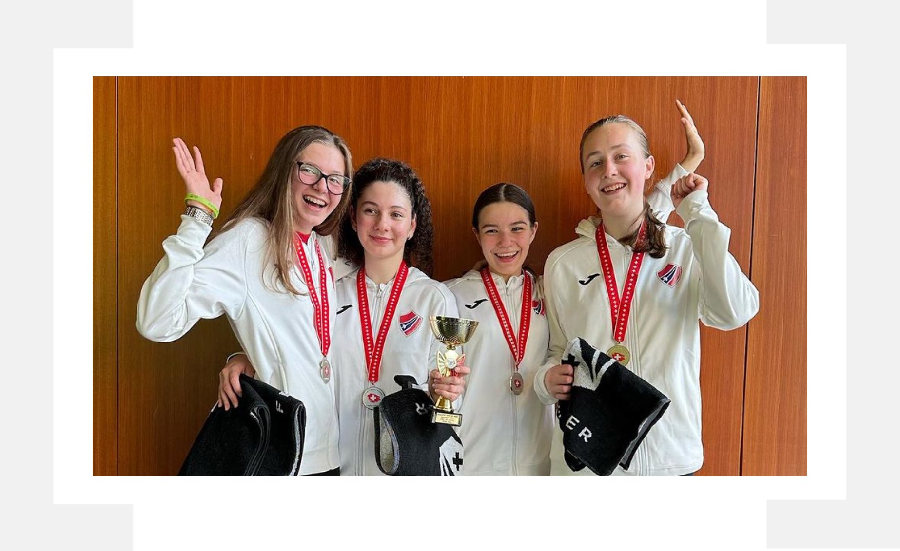 La nostra squadra femminile U17 sono vice-campionesse della Svizzera!